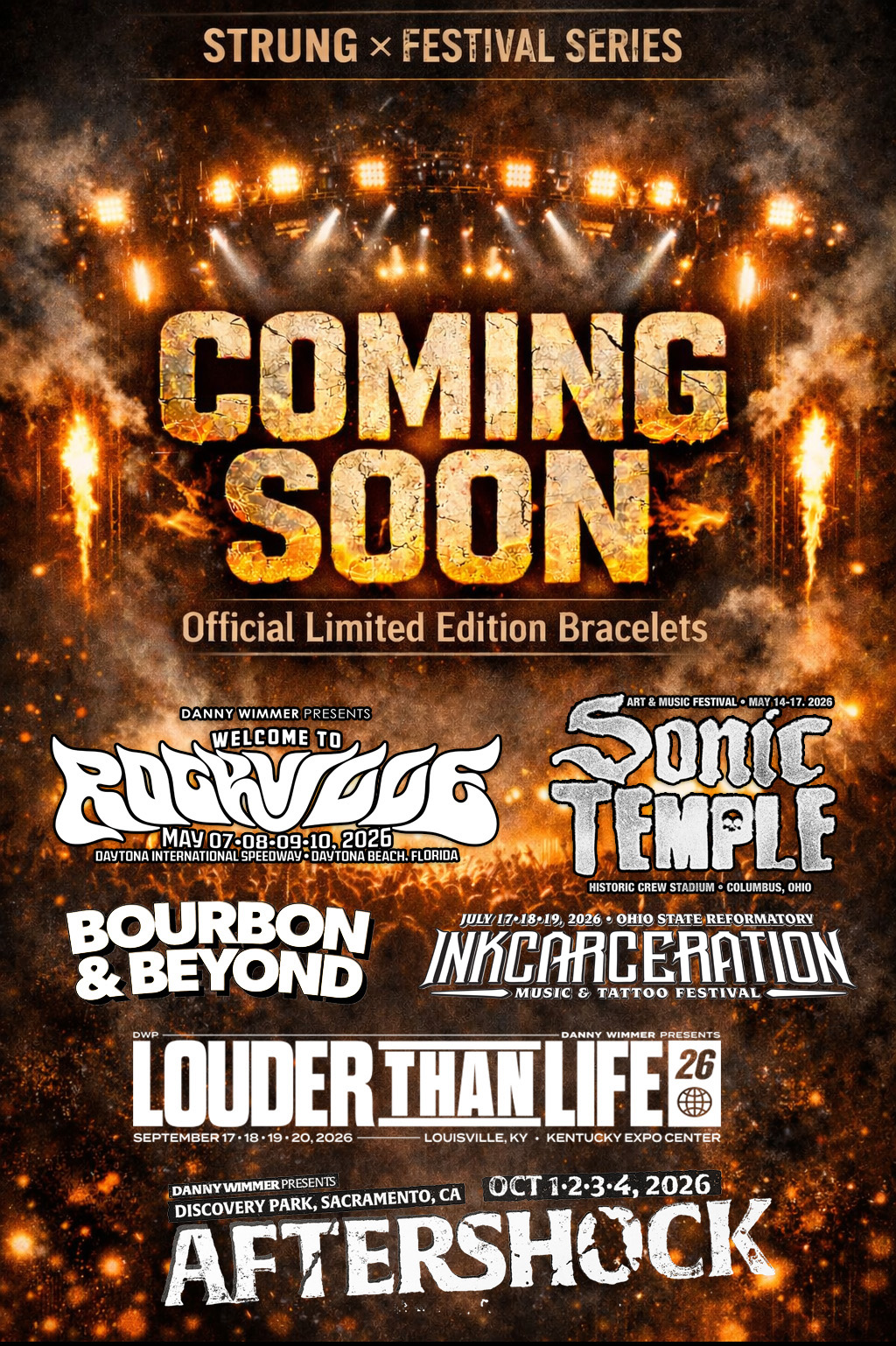 STRUNG Announces Official Partnership with Danny Wimmer Presents Festivals for 2026